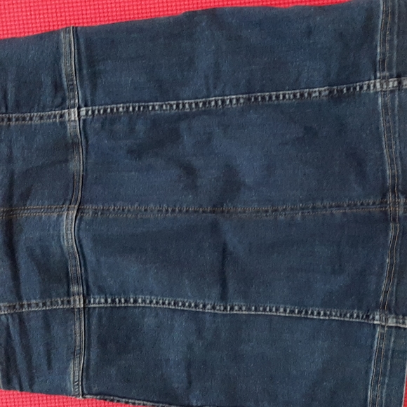 Free People denim stretch skirt size 8 - Picture 4 of 8